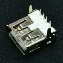 USB A Type (Female) Connector (4Pin) : DIP Type - Single