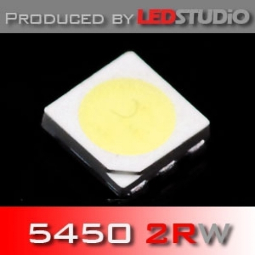 이엑스엘이디,LEDSTUDiO 2COLOR SMD 5450 2RW LED (@ 40mA + 20mA) (레드2칩+화이트1칩)